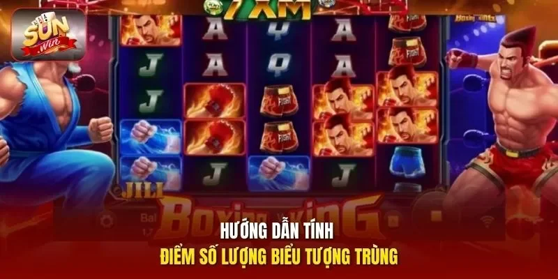 Hướng dẫn tính điểm số lượng biểu tượng trùng