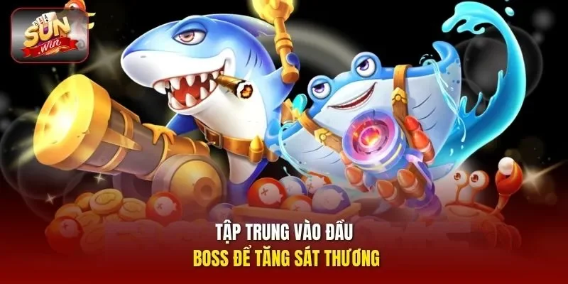Tập trung vào đầu Boss để tăng sát thương