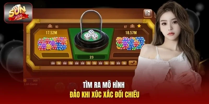 Tìm ra mô hình đảo khi xúc xắc đổi chiều